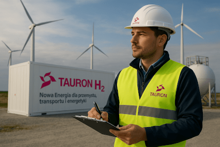 Zdjęcie wygenerowane przez ai. Nowa technologia dla Elektromobilności.